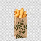 Media ración de patatas fritas en bolsa grande