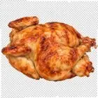 Pollo asado entero, listo para encargar